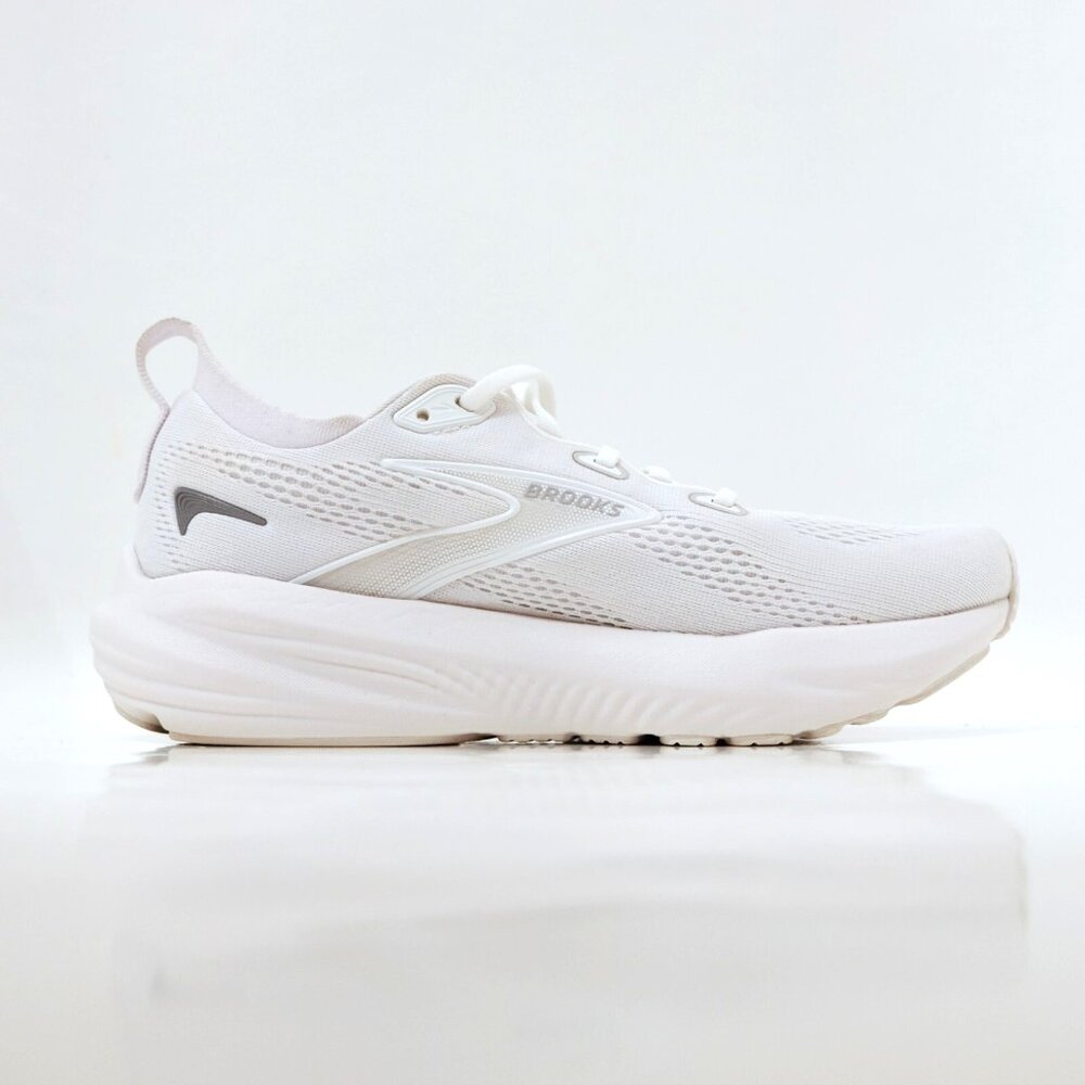 Brooks Glycerin 22 Running Shoes Womens Size 8.5 B White/Grey Mesh 1204341B151